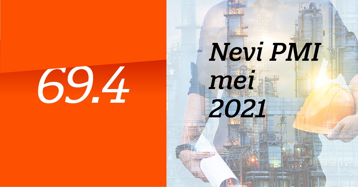 Grootste groei orders ooit – NEVI PMI® mei 69.4