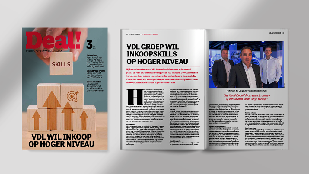 VDL Groep tilt inkoopvaardigheden naar hoger niveau met eigen academie