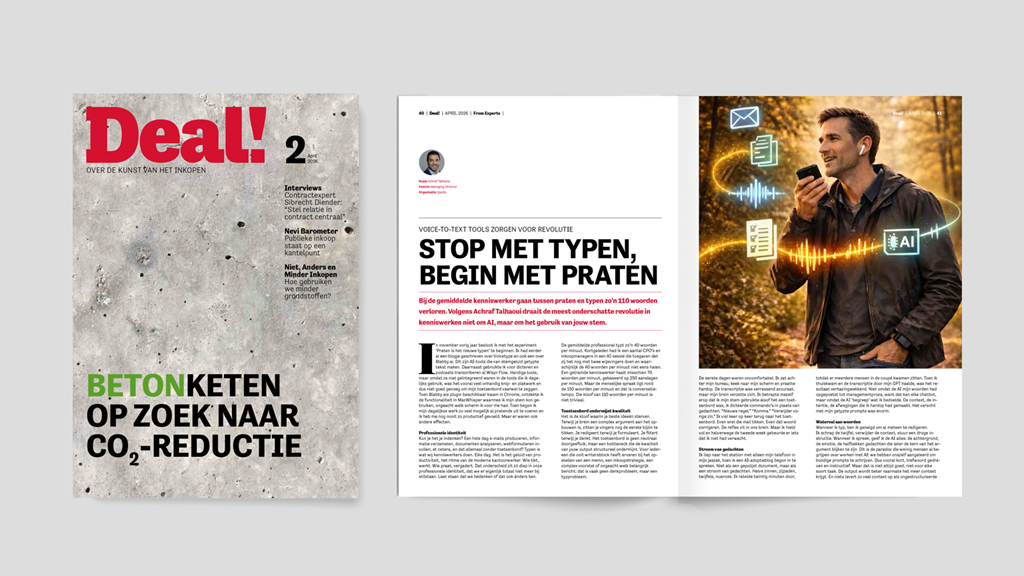 Stop met typen, begin met praten