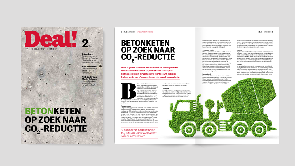 Betonketen op zoek naar CO₂-reductie