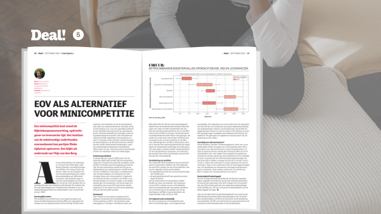 EOV als alternatief voor minicompetitie
