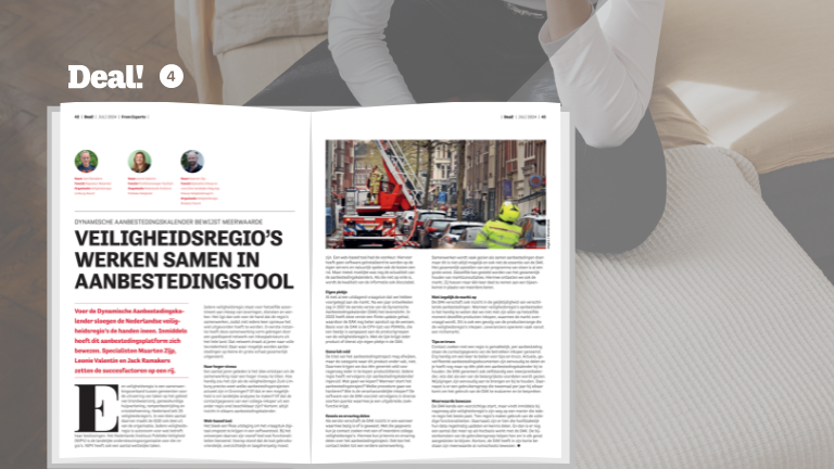 Veiligheidsregio's werken samen in aanbestedingstool