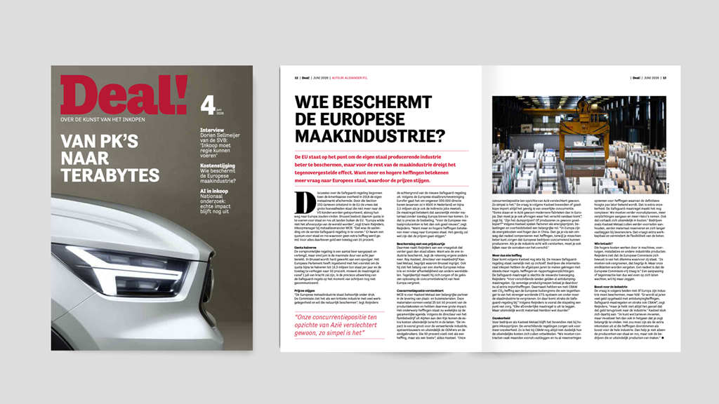 Wie beschermt de Europese maakindustrie?