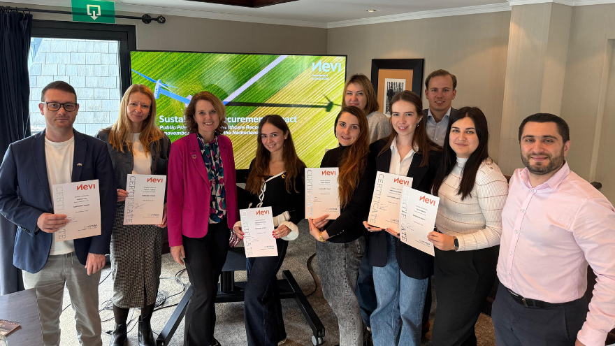 Nevi trains Ukrainian delegation in Sustainable Public Procurement (SPP)