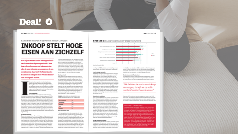 Inkoop stelt hoge eisen aan zichzelf