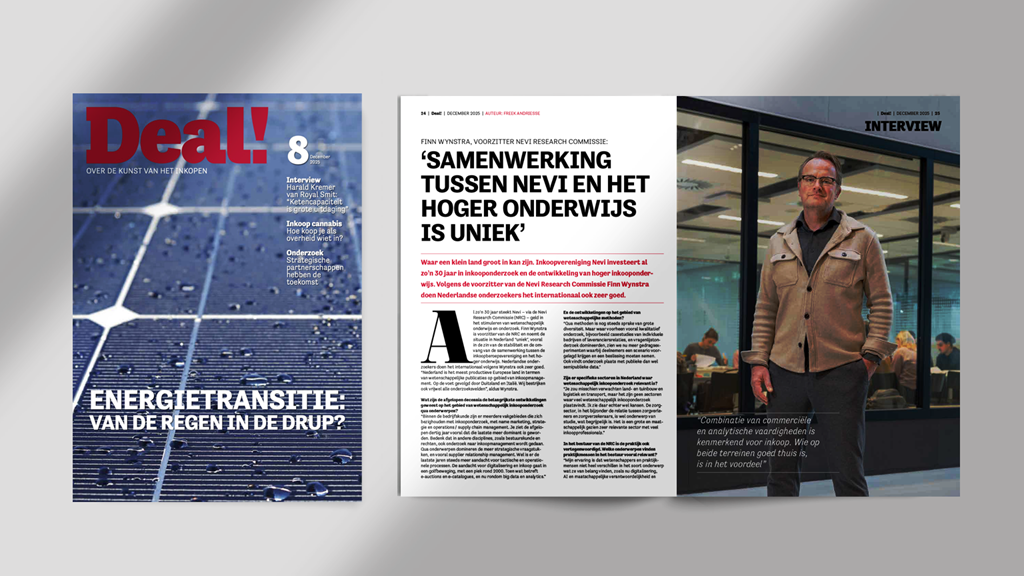 Samenwerking tussen Nevi en het hoger onderwijs is uniek
